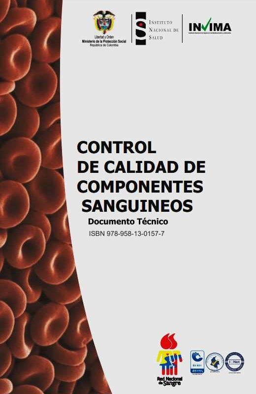 Documento Técnico - Control de calidad de componentes sanguíneos