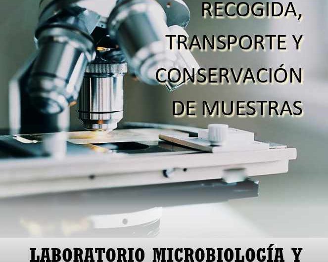 Manual de recogida, transporte y conservación de muestras – Laboratorio de Microbiología y Parasitología
